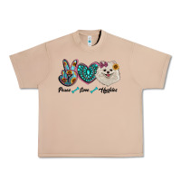 Burro peace love pomeranian Urban Heavy Tee - RanaPortraitStore
