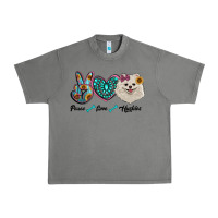 Tornado peace love pomeranian Urban Heavy Tee - RanaPortraitStore