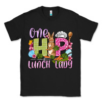 Black Easter Day One hip Lunch Lady Classic Tee - OliviaCreatesArt