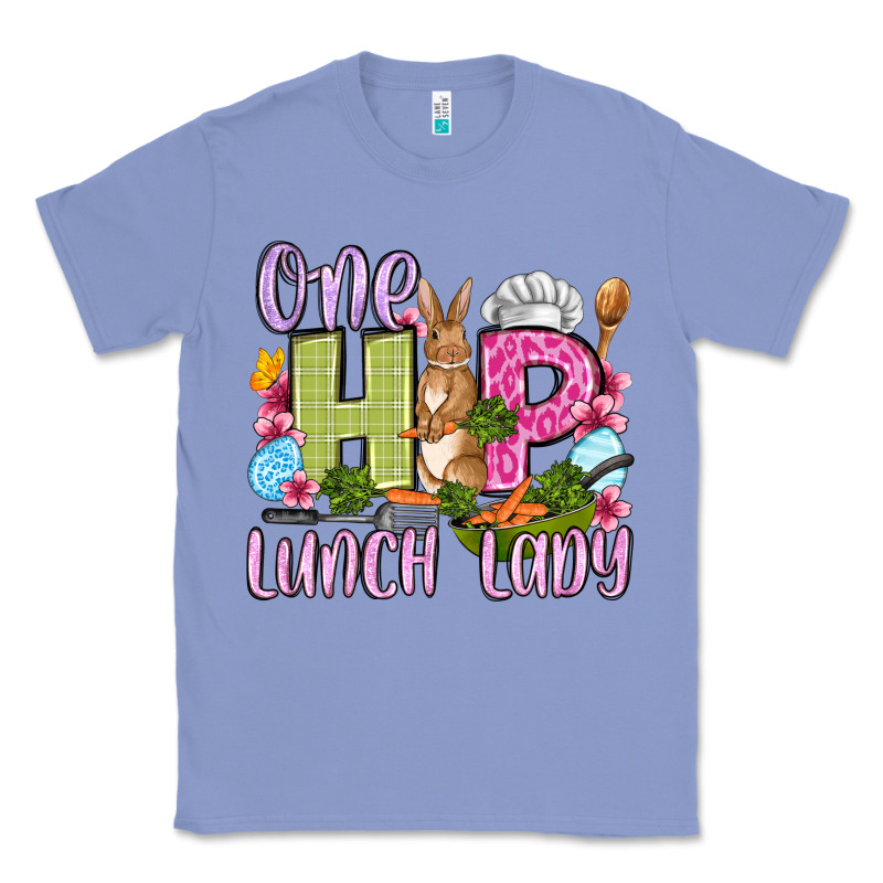 Easter Day One Hip Lunch Lady Classic Tee by OliviaCreatesArt | Teevron