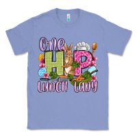 Colony Blue Easter Day One hip Lunch Lady Classic Tee - OliviaCreatesArt