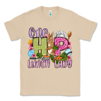 Mushroom Easter Day One hip Lunch Lady Classic Tee - OliviaCreatesArt