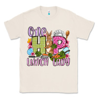 Natural Easter Day One hip Lunch Lady Classic Tee - OliviaCreatesArt