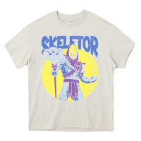 Cream skeletor Heavy Core Tee - baoMotion