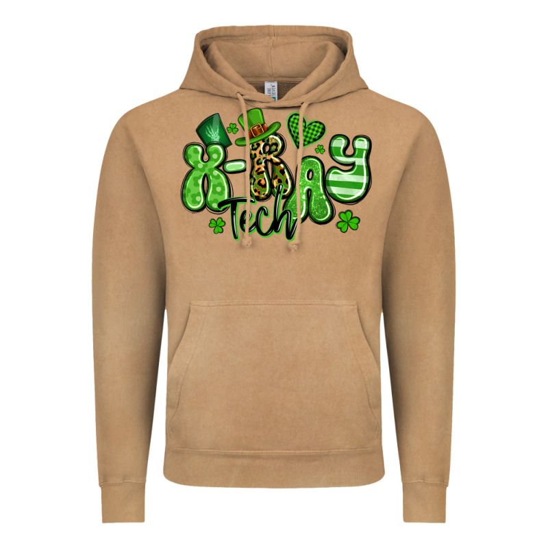X Ray Tech St Patrick's Day Vintage Hoodie by Artiststas | Teevron