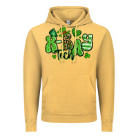 Vintage Mustard x ray tech st patrick's day Vintage Hoodie - Artiststas