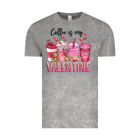 Cloud Rock Coffee Is MY Valentine Vintage Tee - CowhideDigitalArt