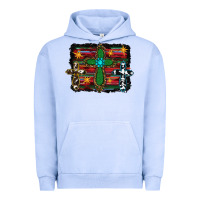 Pigment Grape Ice cross leopard cowhide glitter serape Urban Hoodie - RanaPortraitStore