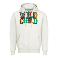 Western Wild Child Zipper Hoodie | Teevron