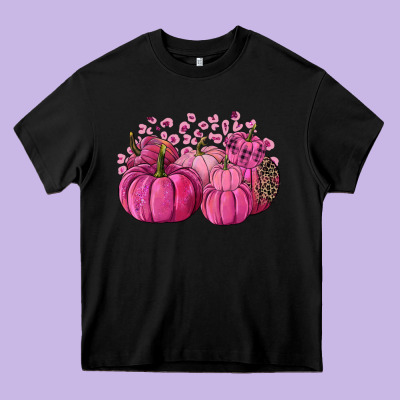 Cancer Pumpkins Heavy Core Tee Designed By Fadigitalartstudio