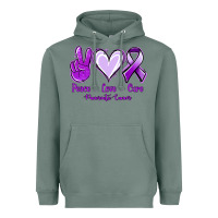 Sage Pace Love Cure Pancreatic Cancer Heavyweight Hoodie - Jasminsmagicworld