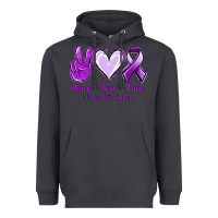 Smoke Pace Love Cure Pancreatic Cancer Heavyweight Hoodie - Jasminsmagicworld