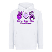 White Pace Love Cure Pancreatic Cancer Heavyweight Hoodie - Jasminsmagicworld