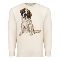 Sandshell saint bernard Premium Sweatshirt - RanaPortraitStore