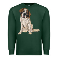 Sports Green saint bernard Premium Sweatshirt - RanaPortraitStore