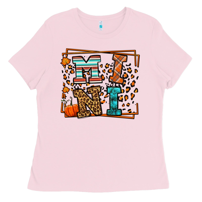 Fall Autumn Leopard Mini Ladies Tee by LillyAllenDesigns | Teevron