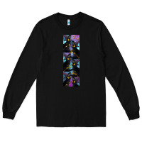 Black Black Cat Halloween Long Sleeve Tee - LillyAllenDesigns