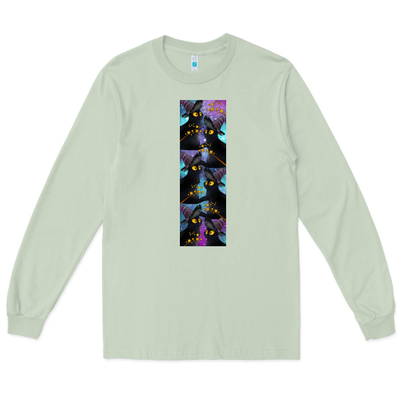 Black Cat Halloween Long Sleeve Tee by LillyAllenDesigns | Teevron