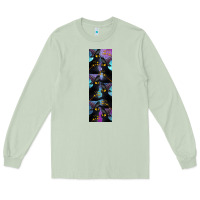 Matcha Black Cat Halloween Long Sleeve Tee - LillyAllenDesigns