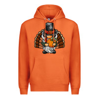Carrot thanksgiving turkey gnome Premium Hoodie - BarkalooDesign
