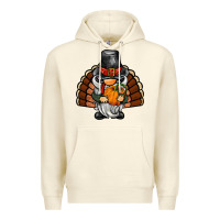 Sandshell thanksgiving turkey gnome Premium Hoodie - BarkalooDesign