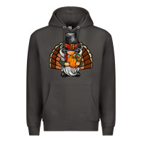 Smoke thanksgiving turkey gnome Premium Hoodie - BarkalooDesign