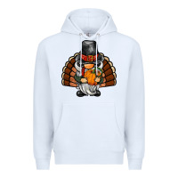 White thanksgiving turkey gnome Premium Hoodie - BarkalooDesign