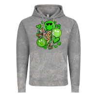Cloud Rock st patrick's day green smile Vintage Hoodie - Artiststas