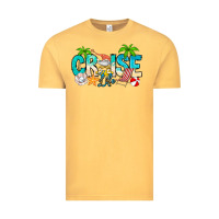 Vintage Mustard Cruise Life Vintage Tee - CowhideDigitalArt