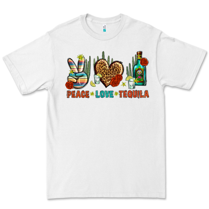 Peace Love Tequila Premium Tee by BundleAndBundleShop | Teevron