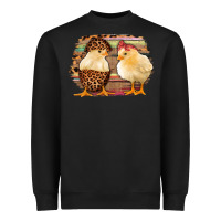 Black Western Leopard and Serape Chicks Heavyweight Sweatshirt - Jasminsmagicworld