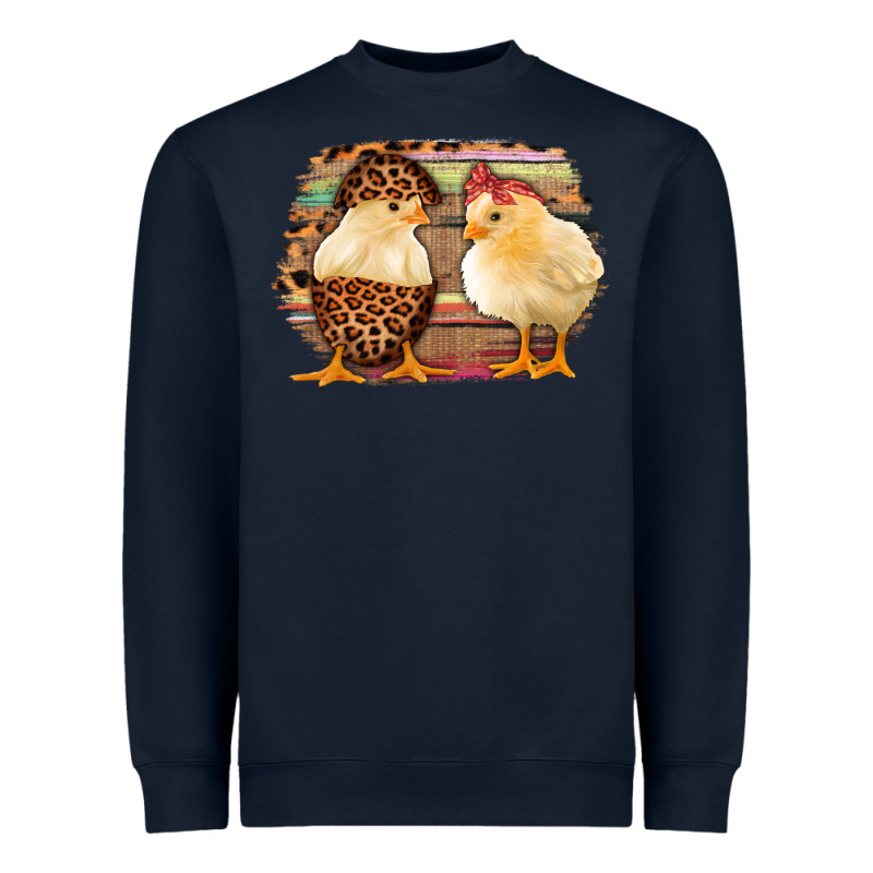Western Leopard And Serape Chicks Heavyweight Sweatshirt by Jasminsmagicworld | Teevron