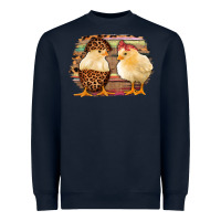 Navy Western Leopard and Serape Chicks Heavyweight Sweatshirt - Jasminsmagicworld