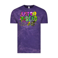 Cloud Purple Just Bead it Vintage Tee - CowhideDigitalArt