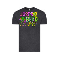 Vintage Black Just Bead it Vintage Tee - CowhideDigitalArt