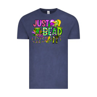 Vintage Denim Just Bead it Vintage Tee - CowhideDigitalArt