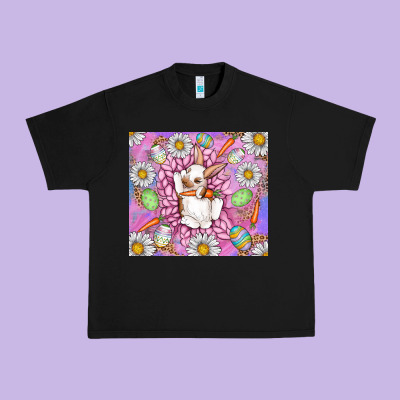Easter Bunny Urban Heavy Tee Designed By Cowhidedigitalart