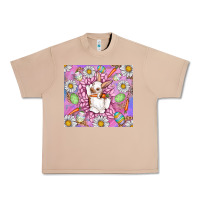 Burro Easter Bunny Urban Heavy Tee - CowhideDigitalArt