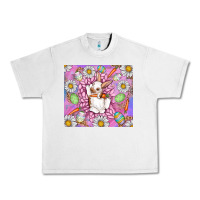Lunar Rock Easter Bunny Urban Heavy Tee - CowhideDigitalArt