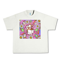 Pistachio Easter Bunny Urban Heavy Tee - CowhideDigitalArt