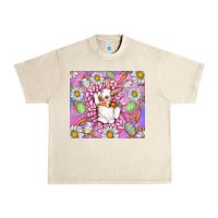 Sandshell Easter Bunny Urban Heavy Tee - CowhideDigitalArt