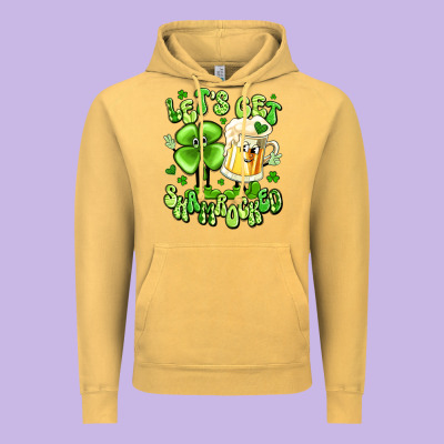Let's Get Shamrocked Vintage Hoodie Designed By Artiststas