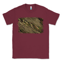Burgundy Camouflage Glitter Background Classic Tee - Jasminsmagicworld