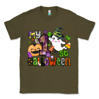 Army Green my 1st halloween Classic Tee - BarkalooDesign