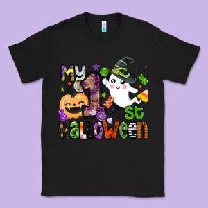 My 1st Halloween Classic Tee Designed By Barkaloodesign