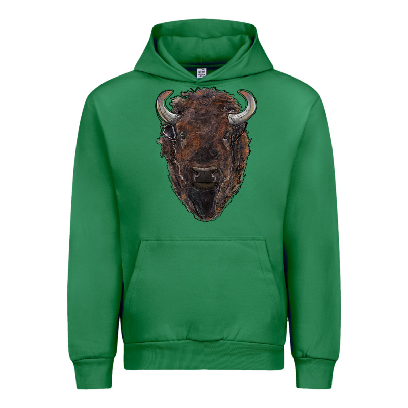 American Bison Urban Hoodie by RanaPortraitStore | Teevron