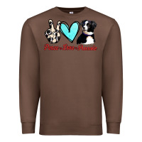 Chestnut Peace Love Aussie Premium Sweatshirt - Jasminsmagicworld