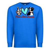 True Royal Peace Love Aussie Premium Sweatshirt - Jasminsmagicworld