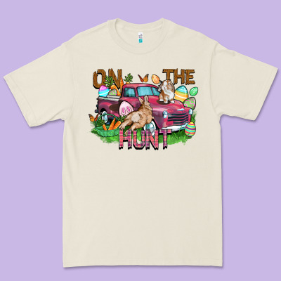On The Hunt Truck Premium Tee Designed By Fadigitalartstudio