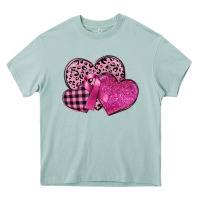 Arona breast cancer hearts Heavy Core Tee - FaDigitalArtStudio